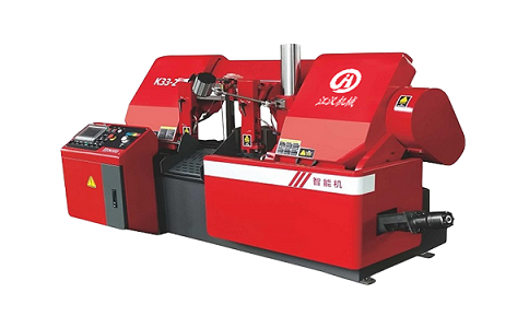 南岳卧式带锯床切削金属时出现打齿的原因是什么？